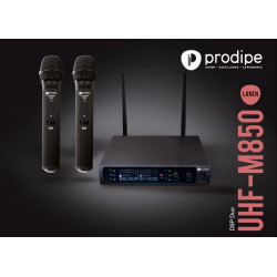 Prodipe UHF M850 DSP DUO LANEN - Microphones chant sans fil