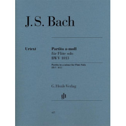 Partita a-moll BWV 1013 -  Johann Sebastian Bach - Flûte