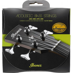 Ibanez IABS4XC32 - Jeu de cordes basse acoustique - Carbon X-Coated bronze 80/20 - Diapason 32" 40-95