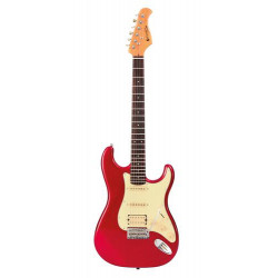 Prodipe ST83 RA CAR - Guitare électrique série ST83 - Candy Red