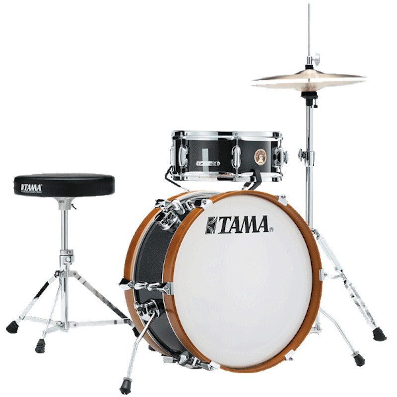 Tama Club-jam mini LJK28S-CCM Charcoal Mist - Batterie acoustique 2 fûts (sans cymbales ni accessoires)