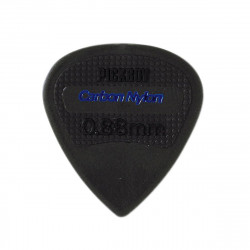 1 Mediator PickBoy PB200 - Carbon nylon  - 0,88 mm - noir