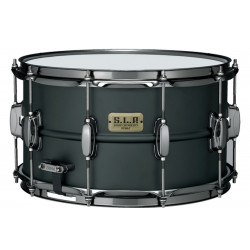 Tama LST148 S.L.P. Big Black Steel - Caisse claire 14"X8" - Matte Black