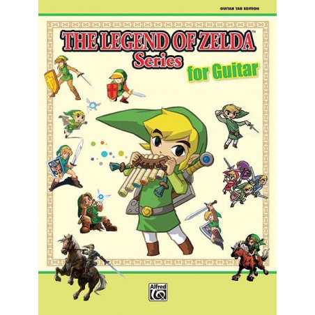 The Legend of Zelda Series for Guitar - Partitions guitare - Koji Kondo