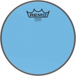 Remo BE-0308-CT-BU - Peau de frappe Emperor Colortone, bleu, 8"