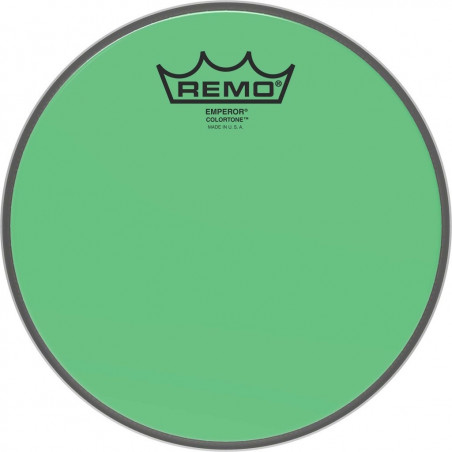Remo BE-0308-CT-GN - Peau de frappe Emperor Colortone, vert, 8''