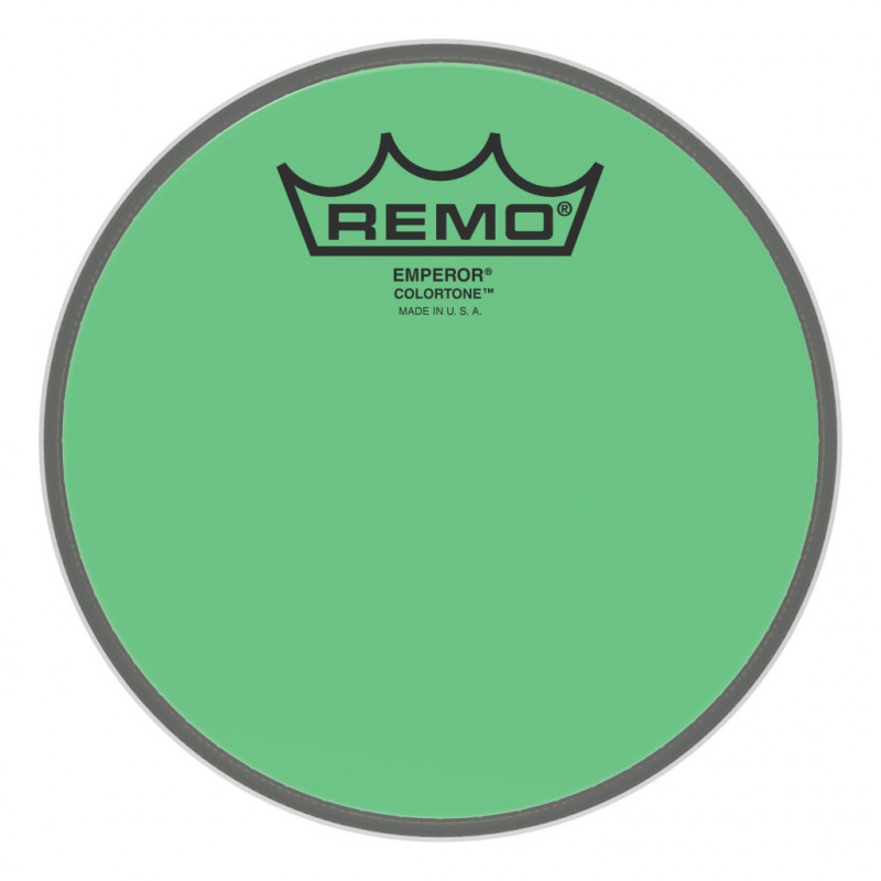 Remo BE-0306-CT-GN - Peau de frappe Emperor Colortone, verte, 6''