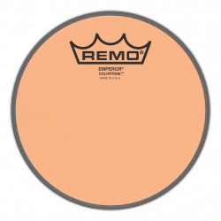 Remo BE-0306-CT-OG - Peau de frappe Emperor Colortone, orange, 6''