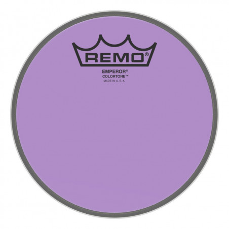 Remo BE-0306-CT-PU - Peau de frappe Emperor Colortone, violet, 6''