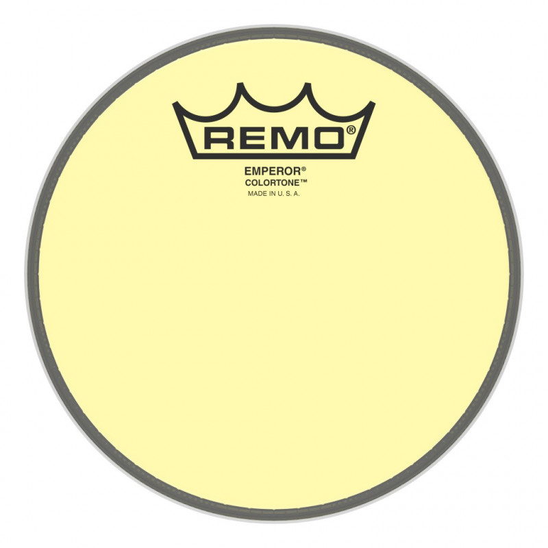 Remo BE-0306-CT-YE - Peau de frappe Emperor Colortone, jaune, 6''