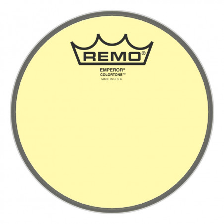 Remo BE-0306-CT-YE - Peau de frappe Emperor Colortone, jaune, 6''