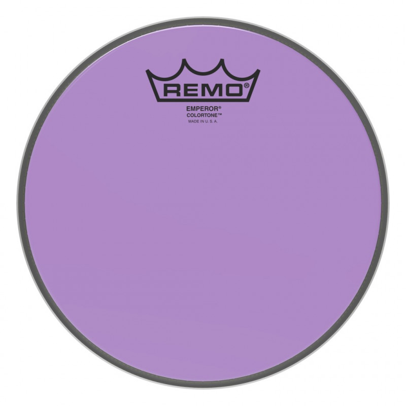 Remo BE-0308-CT-PU - Peau de frappe Emperor Colortone, violet, 8''