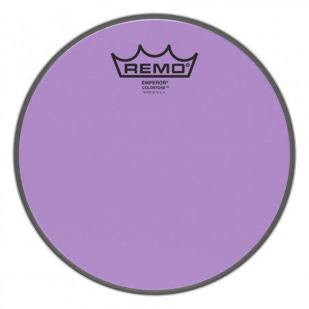 Remo BE-0308-CT-PU - Peau de frappe Emperor Colortone, violet, 8''