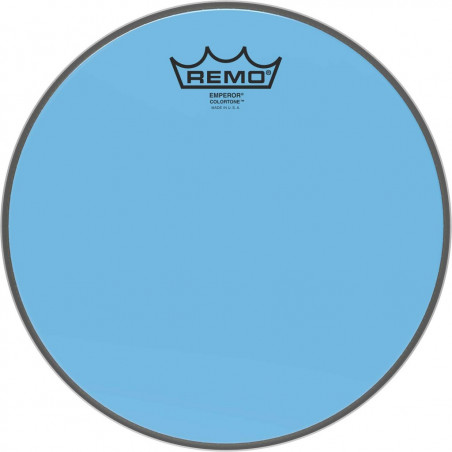 Remo BE-0310-CT-BU - Peau de frappe Emperor Colortone, bleu, 10''
