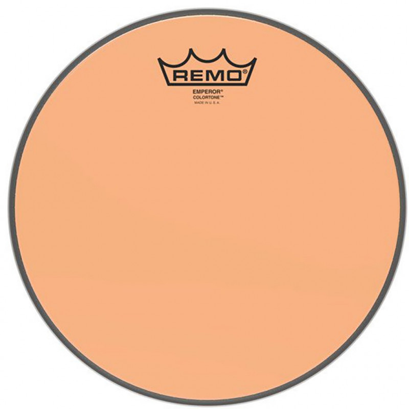 Remo BE-0310-CT-OG - Peau de frappe Emperor Colortone, orange, 10''