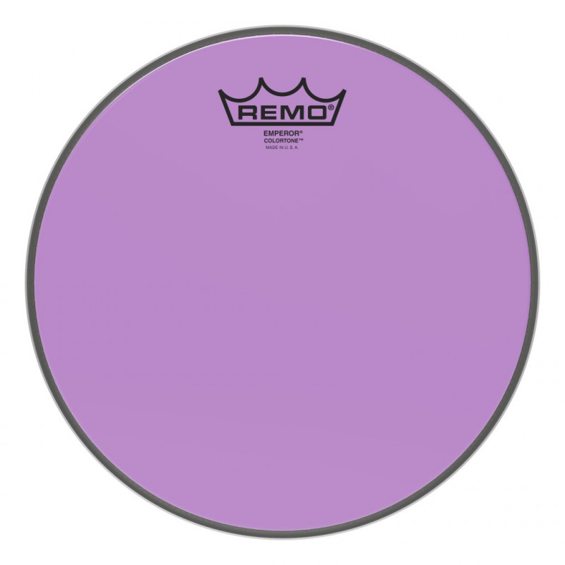 Remo BE-0310-CT-PU - Peau de frappe Emperor Colortone, violet, 10''