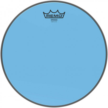 Remo BE-0312-CT-BU - Peau de frappe Emperor Colortone, bleu, 12''