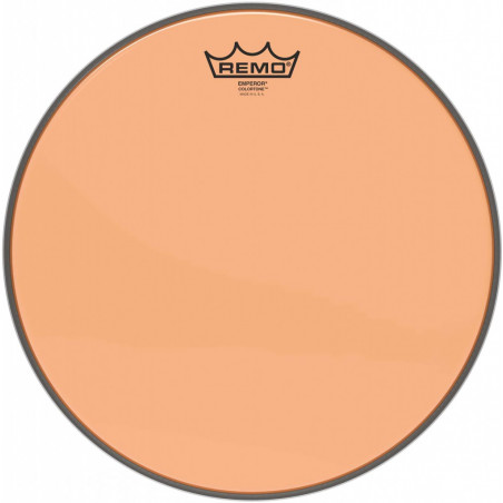Remo BE-0313-CT-OG - Peau de frappe Emperor Colortone, orange, 13''