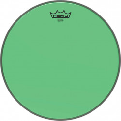 Remo BE-0314-CT-GN - Peau de frappe Emperor Colortone, vert, 14''