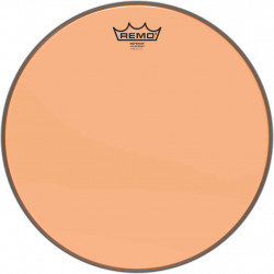 Remo BE-0314-CT-OG - Peau de frappe Emperor Colortone, orange, 14''