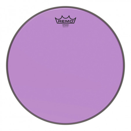Remo BE-0314-CT-PU - Peau de frappe Emperor Colortone, violet, 14''