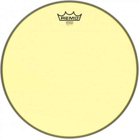Remo BE-0314-CT-YE - Peau de frappe Emperor Colortone, jaune, 14''