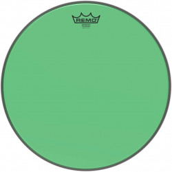 Remo BE-0315-CT-GN - Peau de frappe Emperor Colortone, vert, 15''