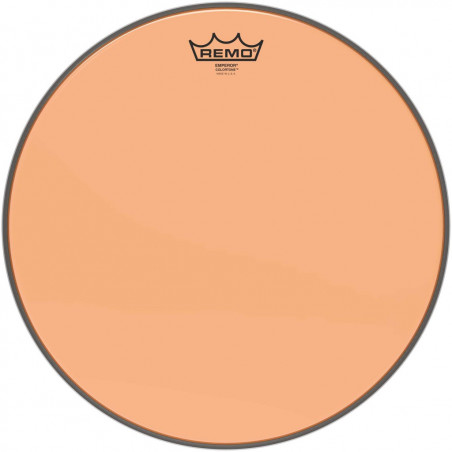 Remo BE-0315-CT-OG - Peau de frappe Emperor Colortone, orange, 15''