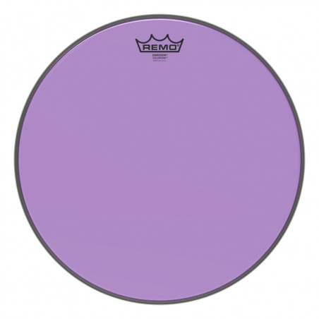 Remo BE-0315-CT-PU - Peau de frappe Emperor Colortone, violet, 15''