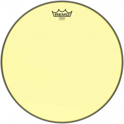 Remo BE-0315-CT-YE - Peau de frappe Emperor Colortone, jaune, 15''