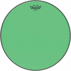 Remo BE-0316-CT-GN - Peau de frappe Emperor Colortone, vert, 16''