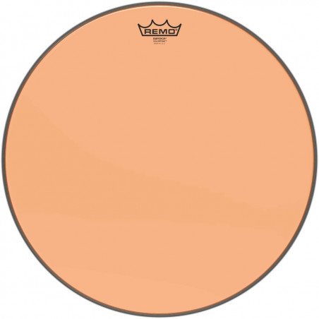 Remo BE-0318-CT-OG - Peau de frappe Emperor Colortone, orange, 18''