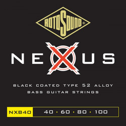Rotosound NXB40 - Jeu de cordes basse Nexus Coated Type 52 - 40-100