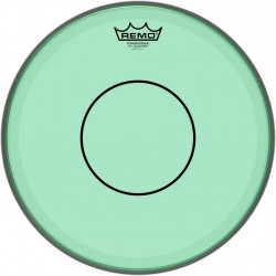 Remo P7-0313-CT-GN -Peau de frappe Powerstroke 77 Colortone vert, 13''