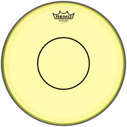 Remo P7-0314-CT-YE - Peau de frappe Powerstroke 77 Colortone jaune, 14''