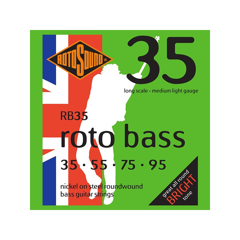 Rotosound RB35 Roto Bass - Jeu de cordes basse - 35-95