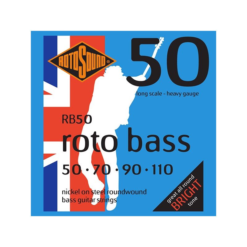 Rotosound RB50 Roto Bass - Jeu de cordes basse - 50-110