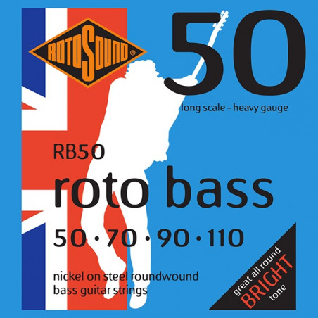 Rotosound RB50 Roto Bass - Jeu de cordes basse - 50-110