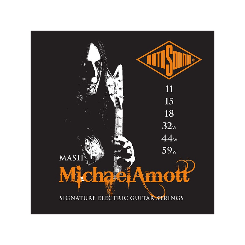 Rotosound MAS11 Michael Amott Signature - Jeu de cordes guitare électrique - 11-59