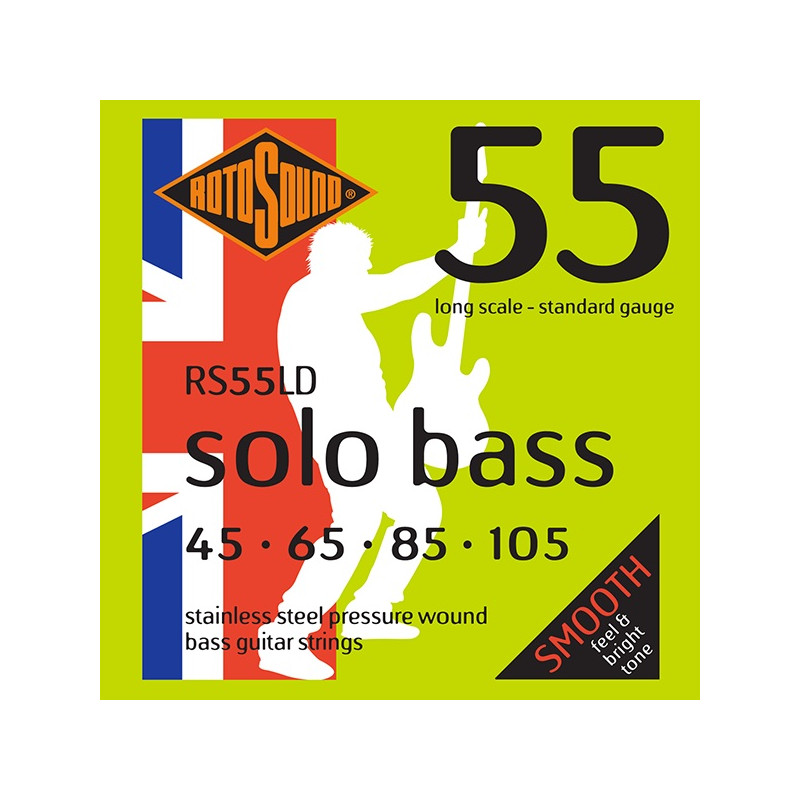 Rotosound RS55LD Solo Bass - Jeu de cordes basse - 45-105