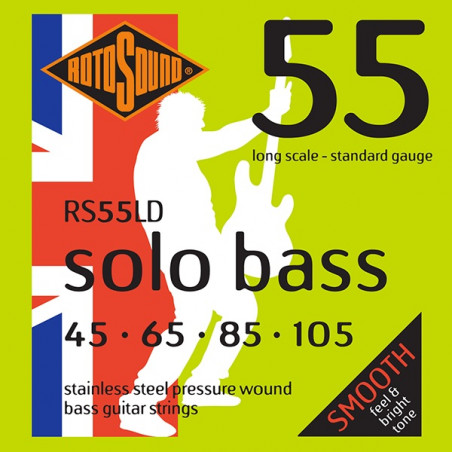 Rotosound RS55LD Solo Bass - Jeu de cordes basse - 45-105