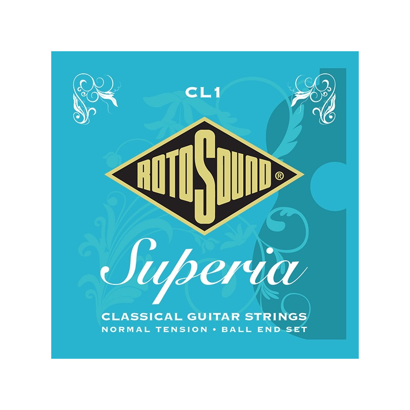 Rotosound CL1 Superia - Jeu de cordes guitare classique à boule - tension normale