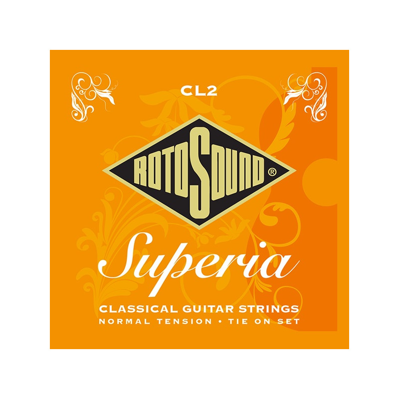 Rotosound CL2 Superia - Jeu de cordes guitare classique - tension normale