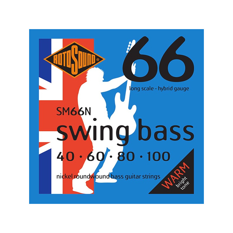 Rotosound SM66N Swing Bass - Jeu de cordes basse - 40-100