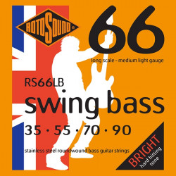 Rotosound RS66LB Swing Bass - Jeu de cordes basse - 35-90