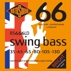 Rotosound RS666LD Swing Bass - Jeu de 6 cordes basse - 35-130