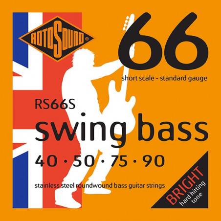 Rotosound RS66S Swing Bass - Jeu de cordes basse - 40-90