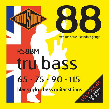 Rotosound RS88M Tru Bass - Jeu de cordes basse - 65-115