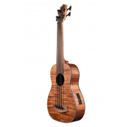 Kala  U-Bass Exotic Mahogany fretté gaucher -  électro (+ housse)