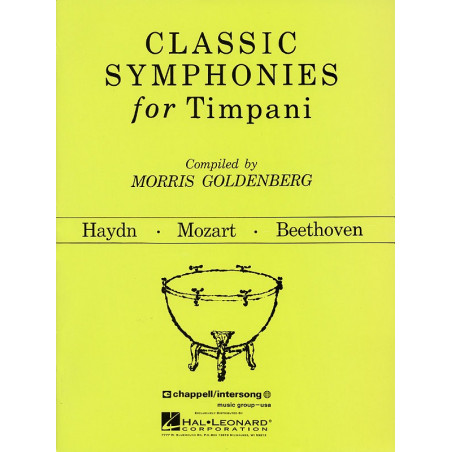 Classic Symphonies for Timpani - Morris Goldenberg